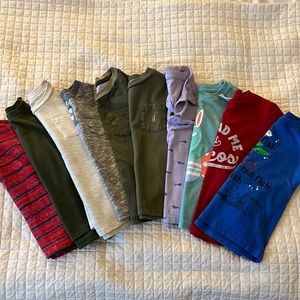 Set of 10 BOYS shirts 3T